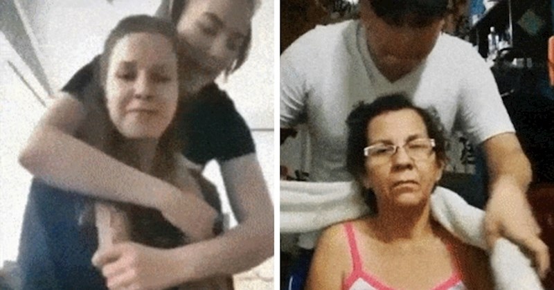 Htio joj je pokazati trik koji je vidio na internetu, no nije dobro završilo