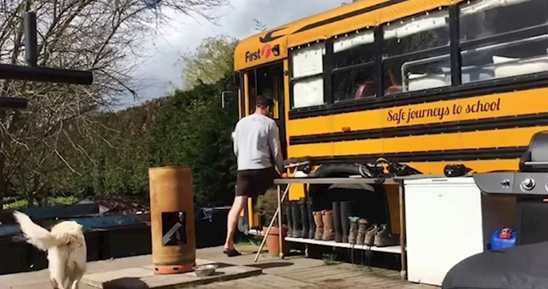 Par je pokazao što su napravili kad su kupili školski autobus, rezultat će vas oduševiti