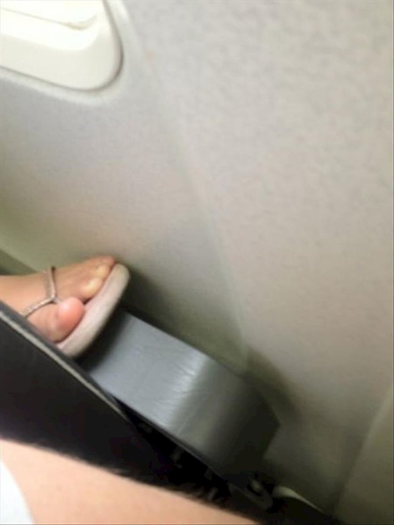 Ono kad putujete i osoba iza vas napravi ovako nešto...