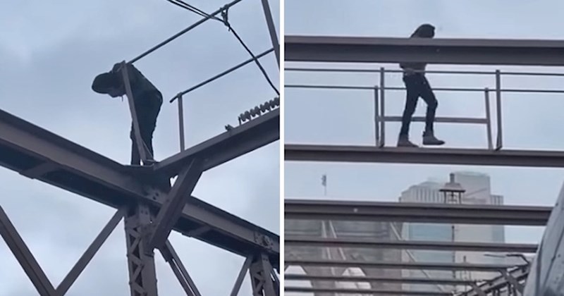 Dok je autom prelazio most, vidio je muškarca koji je razmišljao o samoubojstvu, znao je što mora učiniti