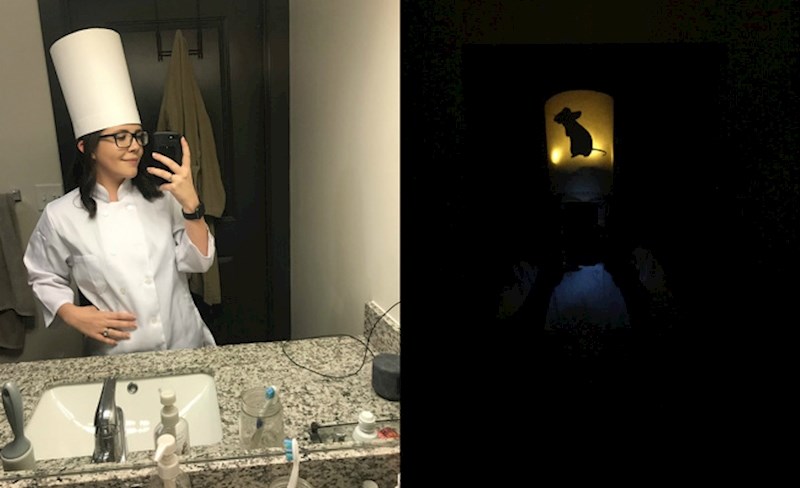 "Imam kuharsku kapu koja svijetli u mraku."