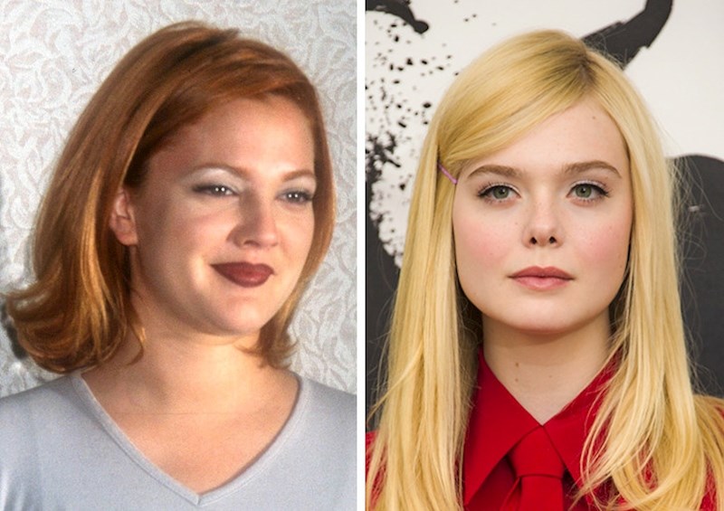 Drew Barrymore & Elle Fanning — 21 godina