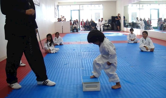 VIDEO Mali Taekwondo majstor pokušao je slomiti ploču, ono što se zatim dogodilo nasmijalo je sve prisutne