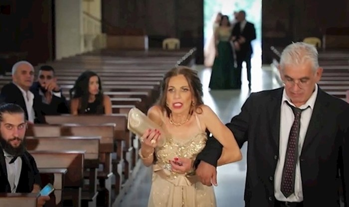Na internetu se pojavila snimka s vjenčanja koje se održavalo u trenutku eksplozije u Bejrutu