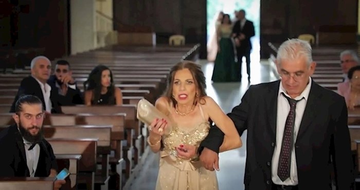 Na internetu se pojavila snimka s vjenčanja koje se održavalo u trenutku eksplozije u Bejrutu