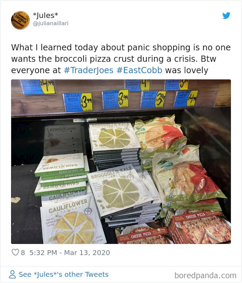 Pizzu s brokulom, keljom i cvjetačom nitko nije htio kupiti.