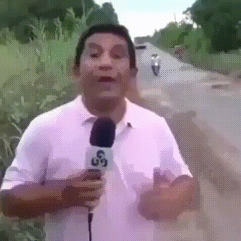 Opasan je posao TV reportera, ovaj je tek kasnije shvatio da je imao veliku dozu sreće