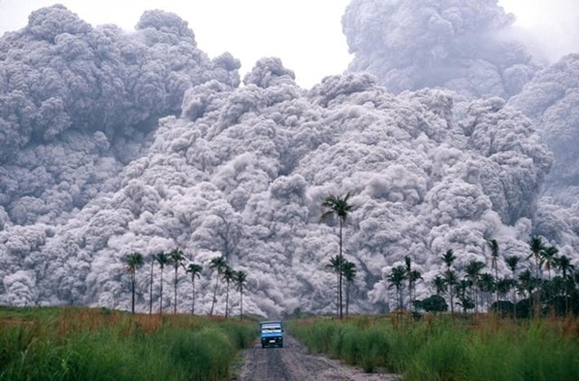 Stratovulkan Pinatubo na Filipinima ispalio je 20 milijuna tona sumpornog dioksida u stratosferu.