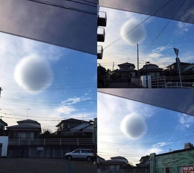 Jeste li ikad vidjeli ovakav oblak?