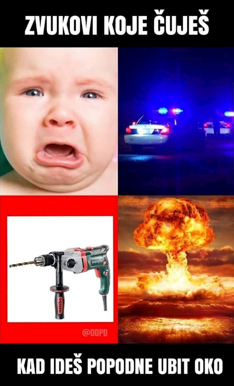 Svi smo ovo doživjeli: Zvukovi koje čuješ kad ideš popodne ubiti oko