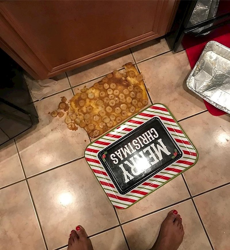 Kolač joj nikad nije bolje ispao... doslovno.