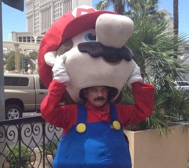 Mario radi kao Super Mario? Njegov izgled ima smisla.