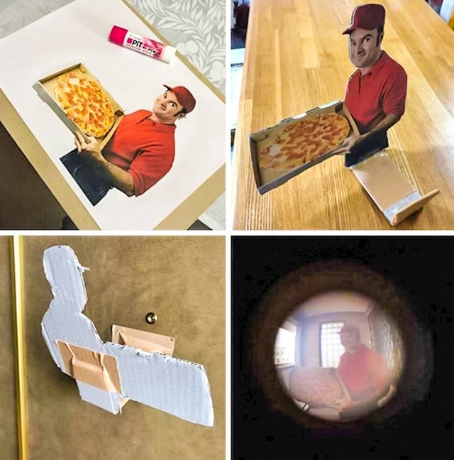 Dostavljač pizze se najprije htio malo našaliti...