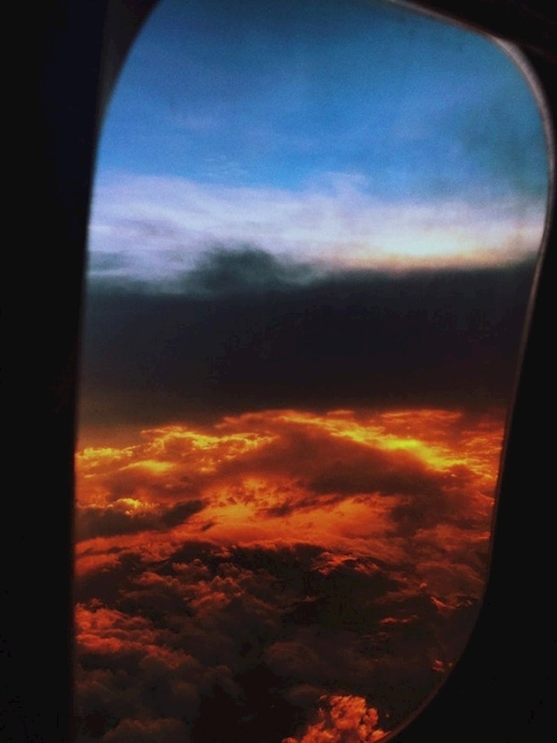 Zalazak sunca koji izgleda kao pakao