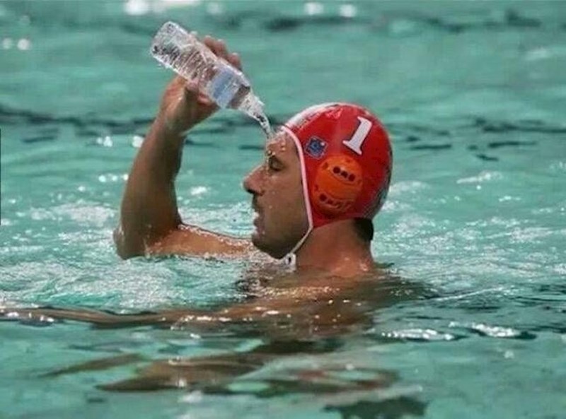 Morao se malo osvježiti.