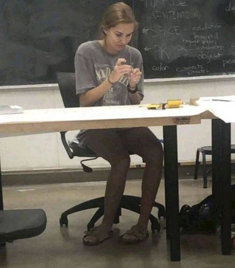 Što joj se dogodilo s nogama?