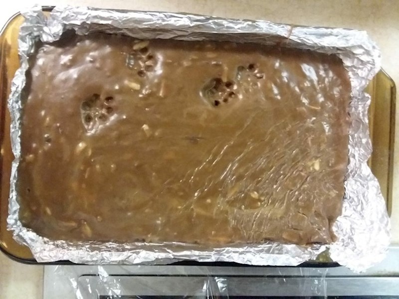 "Mama i tetka su napravile kolač i ostavile ga da se preko noći ohladi. Ujutro ih ne dočekalo ovo."