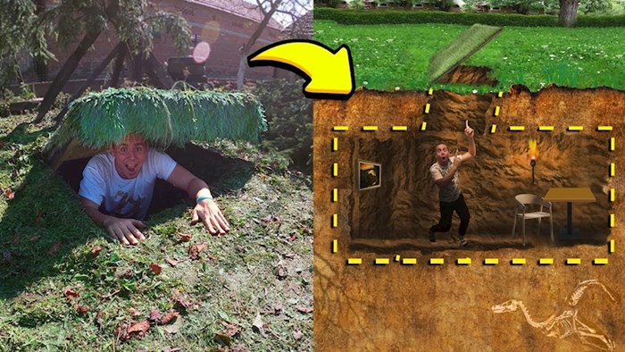 VIDEO YouTuber iz BiH pokušao je napraviti podzemnu kućicu, evo kako je to ispalo