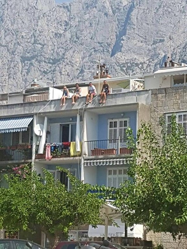 Evo što je slikao netko od prolaznika: