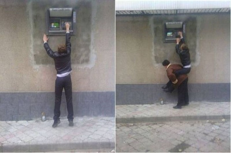 Bankomat koji je nemoguće koristiti...