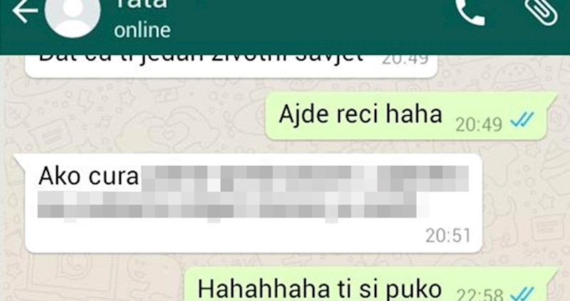 Tata je sinu dao važan životni savjet, objasnio mu je kakvu curu treba ženiti