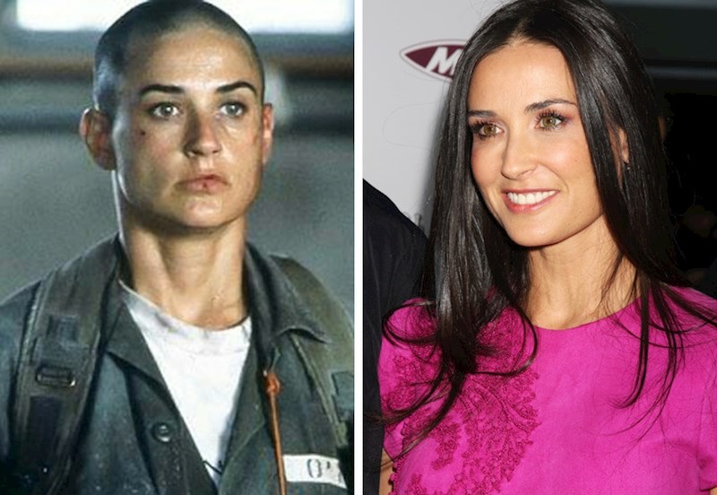 Demi Moore je iznenadila svijet 1997. godine kad se zbog uloge u "G.I. Jane" ošišala na nulu.