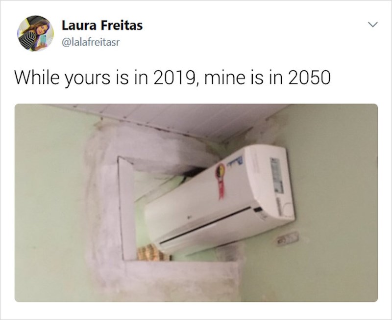 Klima uređaj koji istovremeno rashlađuje dvije sobe...