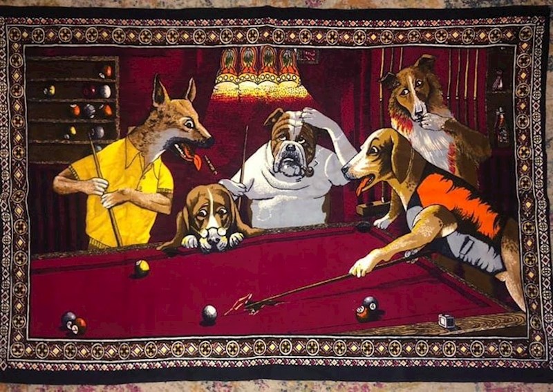 "Nisam se mogao suzdržati, morao sam kupiti ovo pseće umjetničko djelo."