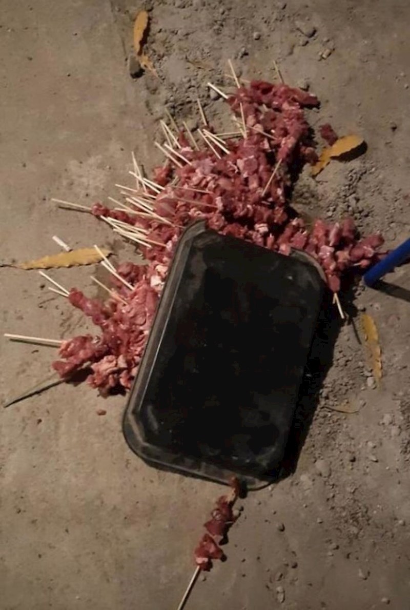 Morali su odustati od roštilja.