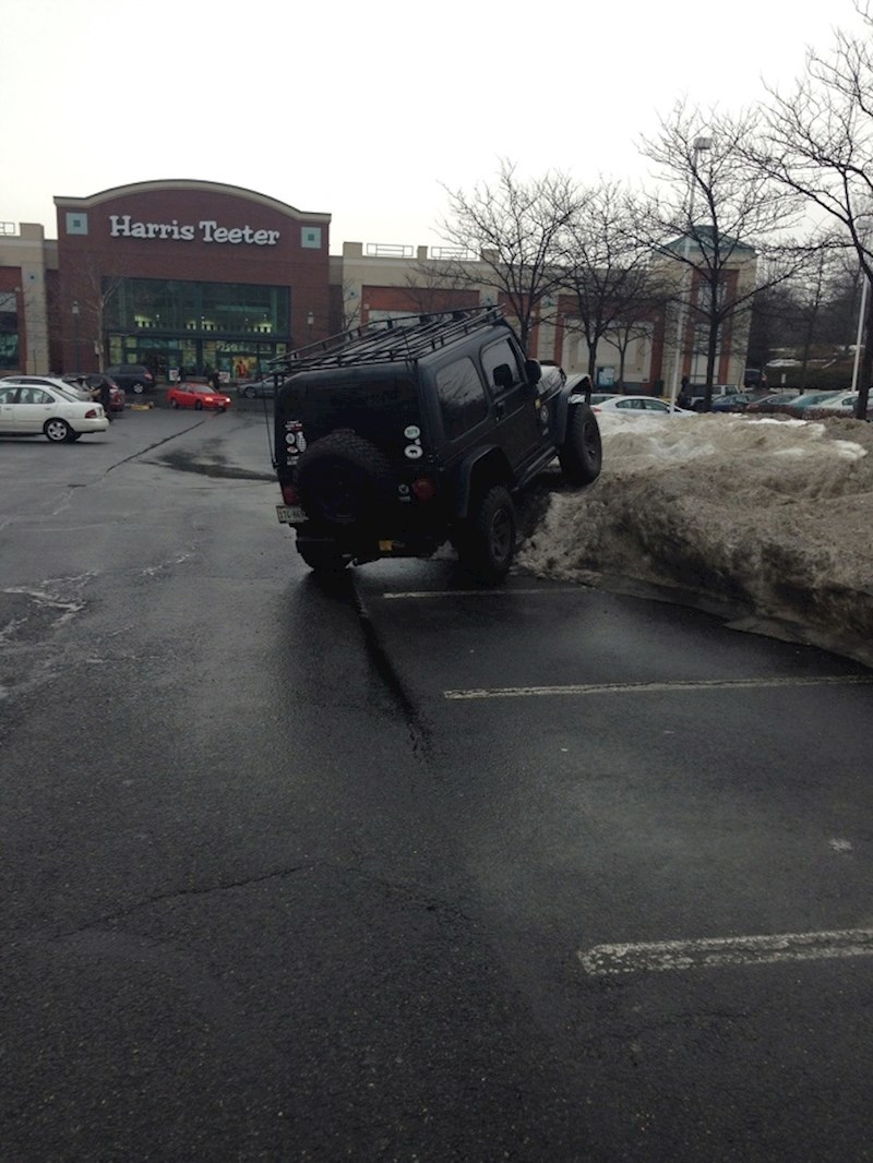 "Umoran sam od snijega koji zauzima parking mjesta."