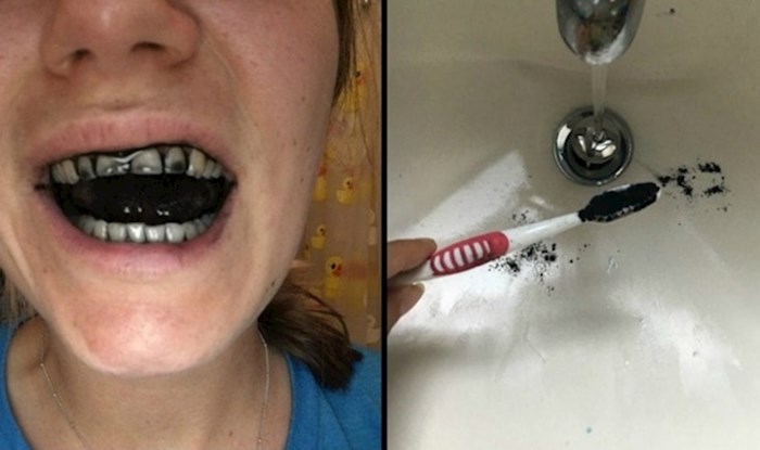 Tjedan dana je prala zube ugljenom, a onda je otkrila kako su nakon toga izgledali