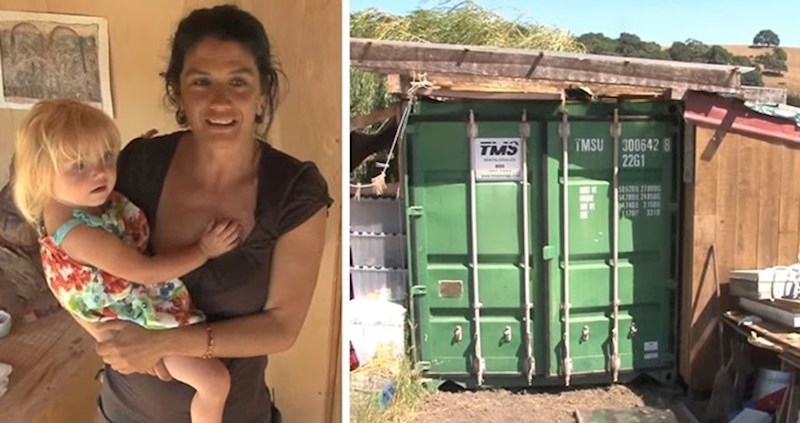 Mama živi s djetetom u kontejneru, unutrašnjost njihovog doma bi vas mogla iznenaditi