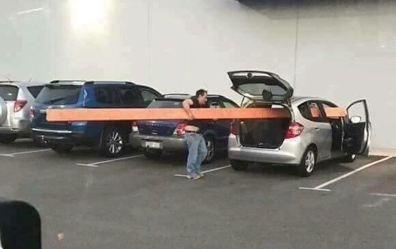 Nije bio siguran hoće li moći ovo sam prevoziti. Bar je pokušao.