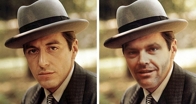 Jack Nicholson kao Michael Corleone