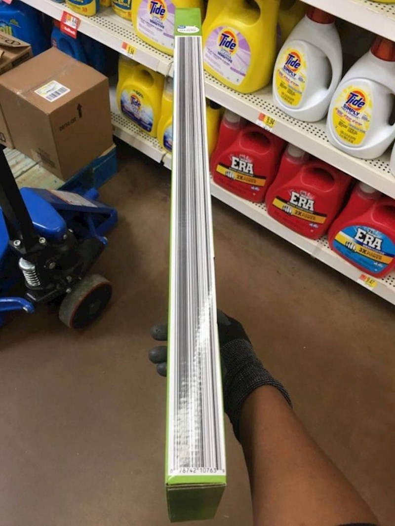 Jeste li ikad vidjeli veći bar-kod?