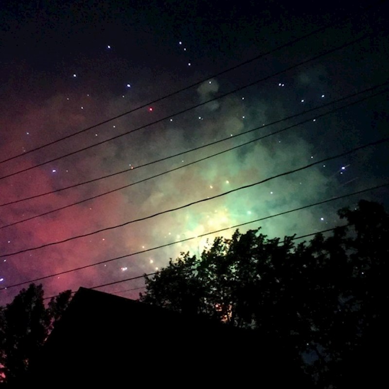 "Htio sam slikati vatromet, no ono što sam napravio izgledalo je kao slika svemira."