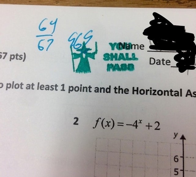 "Naš profesor iz matematika voli Gospodara prstenova."