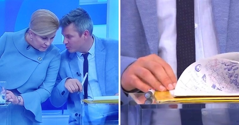Što je Juričan na debati crtao po svojim papirima?