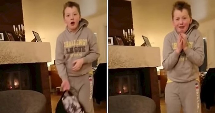 VIDEO Dječak se vratio iz škole pa zaplakao kad je vidio mamino iznenađenje