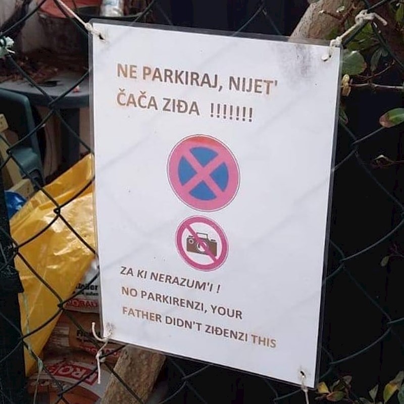 Evo što je napisao: