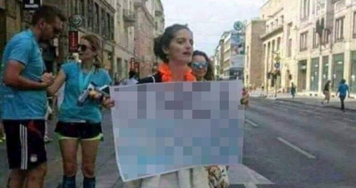 Žena iz Sarajeva smiješnim je natpisom dala podršku mužu koji je trčao maraton