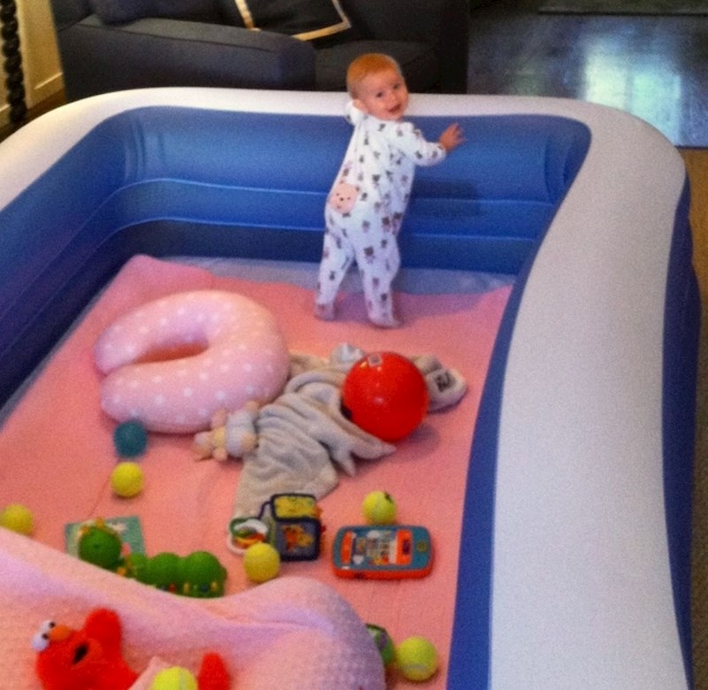 "Napravili smo mu bazen, dugo se zabavljao s igračkama."