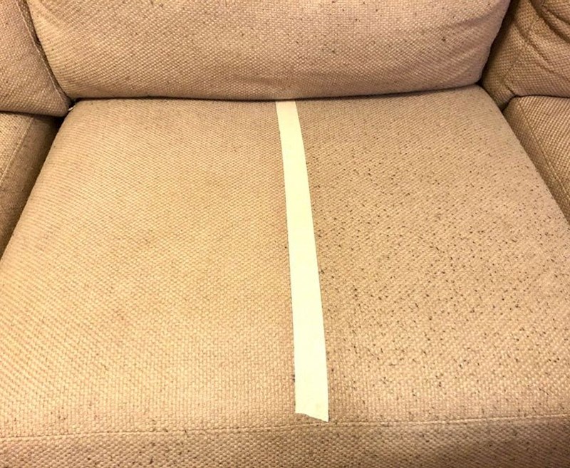 Pogledajte koliko se promijeni stari kauč nakon što pokušate maknuti mucice.