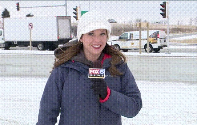 TV reporteri često naiđu na neočekivane probleme, no zimi im je posao još teži