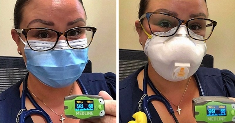 Doktorica je pokazala što se zapravo dogodi kad nosite različite zaštitne maske