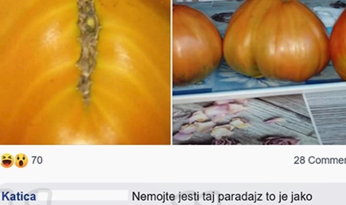 Žena je na rajčici iz vrta ugledala Isusa, u Facebook komentarima je došlo do ozbiljne rasprave