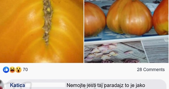 Žena je na rajčici iz vrta ugledala Isusa, u Facebook komentarima je došlo do ozbiljne rasprave