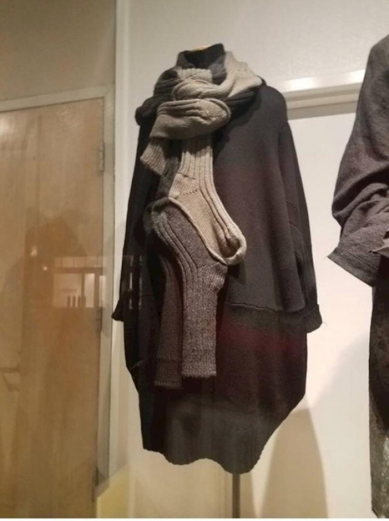 Šal napravljen od čarapa?!