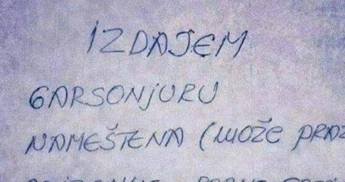 Čovjek je objesio oglas za iznajmljivanje stana, svi se smiju tipu grijanja koje nudi