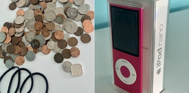 "Čišćenje tijekom karantene se isplatilo. Našli smo hrpu kovanica i izgubljeni iPod nano!"